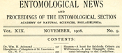 Entomological News scan